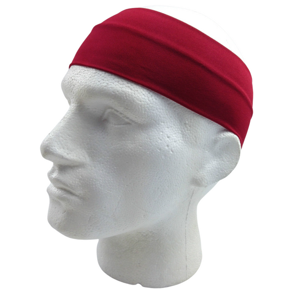 Br Costumes Plain Headband Elastic Stretch Sports Yoga Hair Band Unisex 8Cm Wide Wrap Wristbands & Headbands