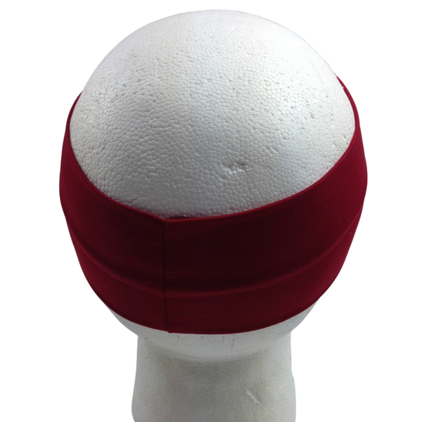 Br Costumes Plain Headband Elastic Stretch Sports Yoga Hair Band Unisex 8Cm Wide Wrap Wristbands & Headbands