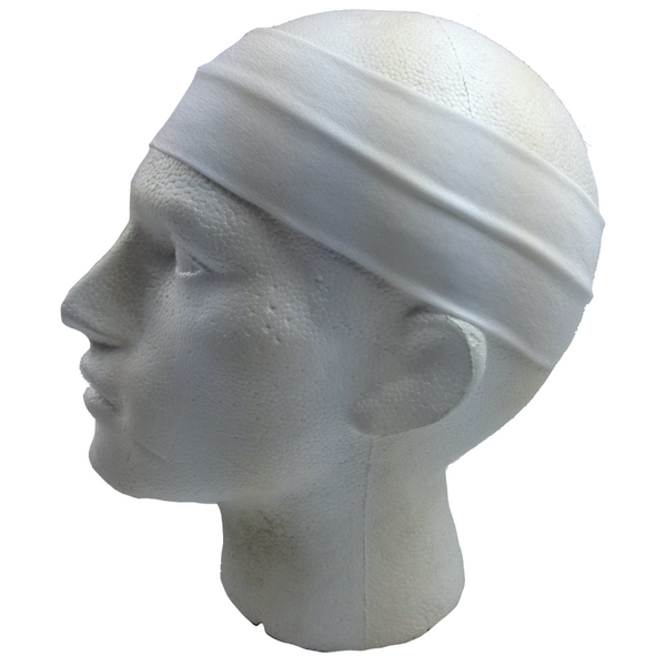 Br Costumes 2Pc Set Plain Headband Elastic Stretch Sports Yoga Hair Band Unisex Wide Wrap Wristbands & Headbands