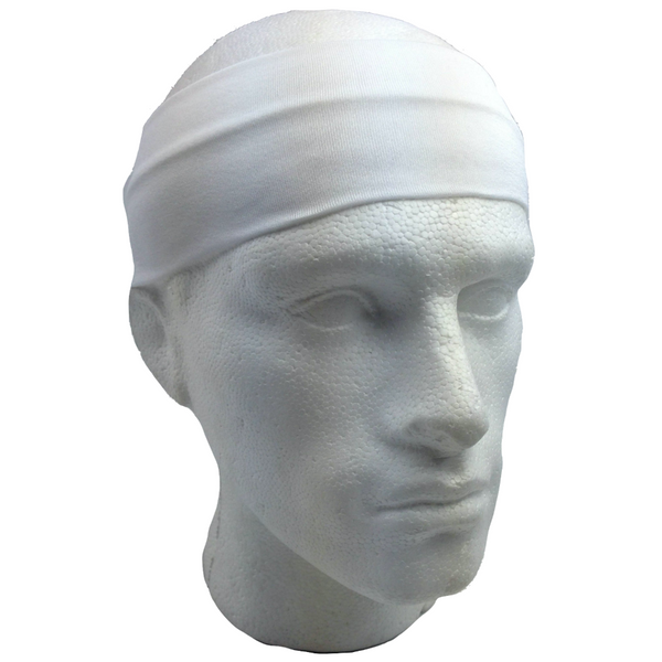 Br Costumes 2Pc Set Plain Headband Elastic Stretch Sports Yoga Hair Band Unisex Wide Wrap Wristbands & Headbands