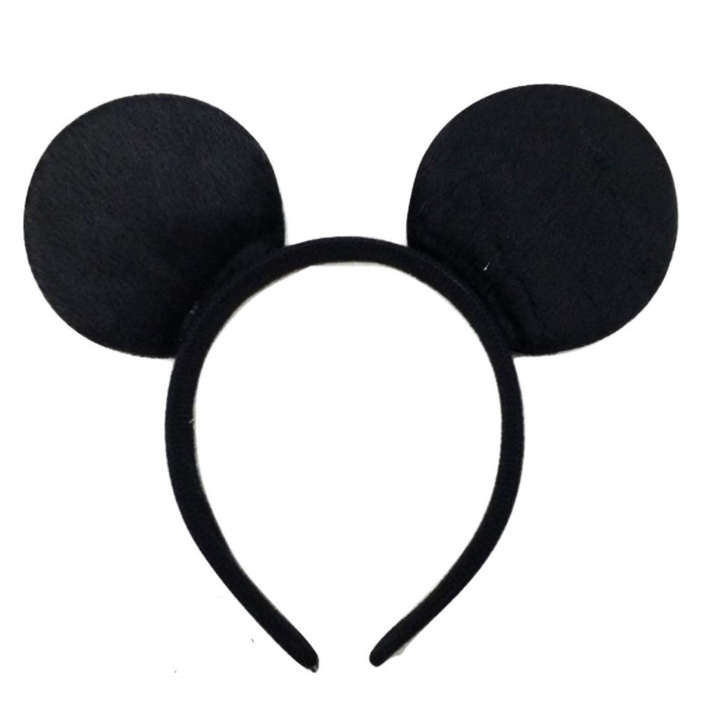 Br Costumes Mickey Minnie Mouse Headband Halloween Party Hair Band Black Hats