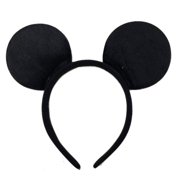 Br Costumes Mickey Minnie Mouse Headband Halloween Party Hair Band Black Hats
