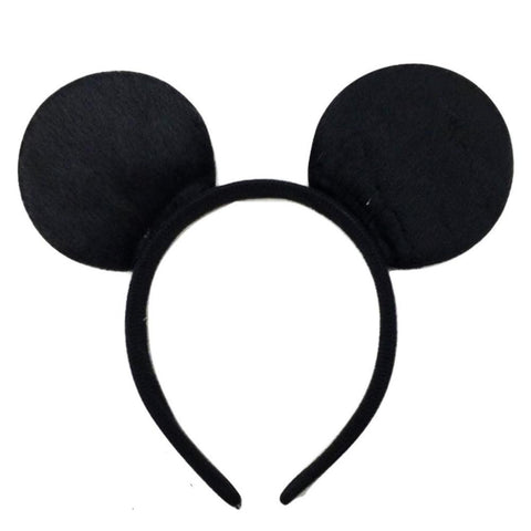 Br Costumes Mickey Minnie Mouse Headband Halloween Party Hair Band Black Hats