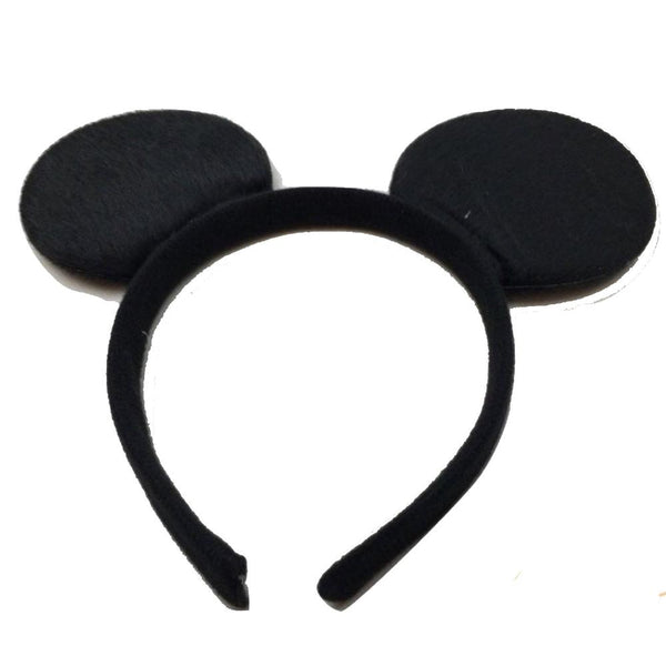 Br Costumes Mickey Minnie Mouse Headband Halloween Party Hair Band Black Hats