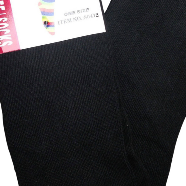 Br Costumes Over The Knee Plain Striped High Thigh Ladies Long Womens Stripey Stocking Black Socks