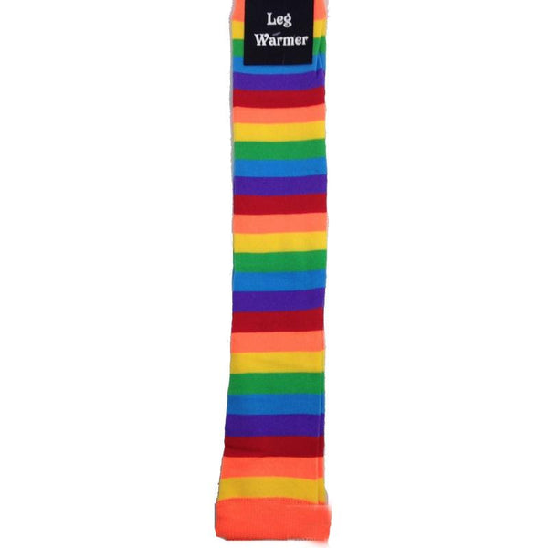 Br Costumes Rainbow Party Fine Stretch Ladies Girls Fancy Dress Leg Warmers