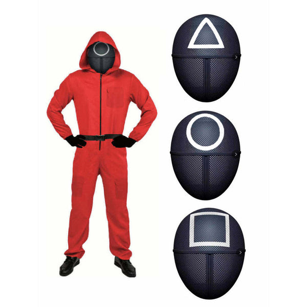 Br Costumes Adult Squid Guard Mask Triangle Masks