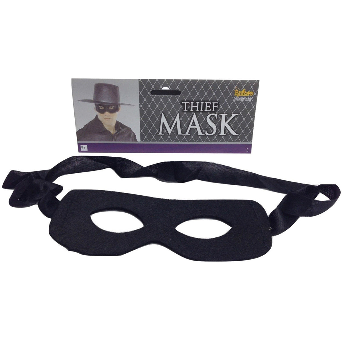 Thief Mask Burglar Bandit Pirate Halloween Costume Fancy Dress Robber Masks