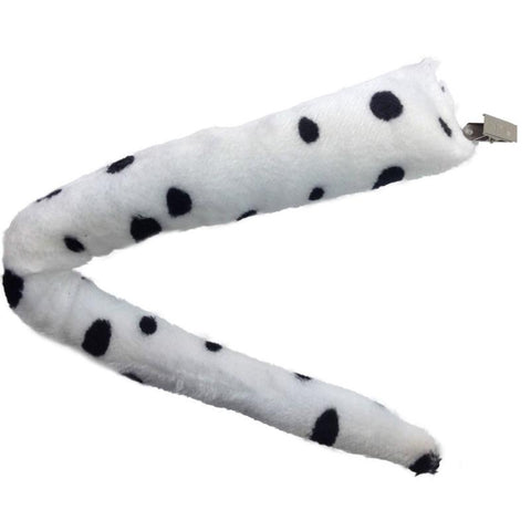 Br Costumes Animal Tail Halloween Fancy Dress Clip On Cosplay Dog Dalmatian Unisex Costumes
