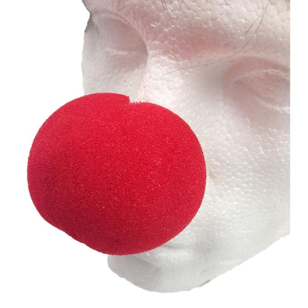 Br Costumes Soft Clown Nose Dress Up Halloween Spongy Sponge Circus Fancy Fun Silly Red Unisex Costumes