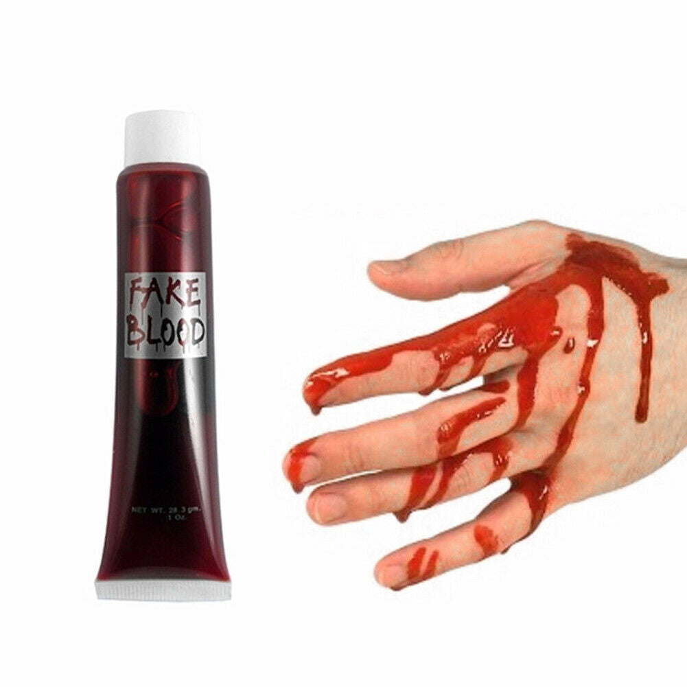 Br Costumes Fake Blood Zombie Halloween Fancy Dress Red Make Up Gel Cream Vampire Horror Unisex Costumes