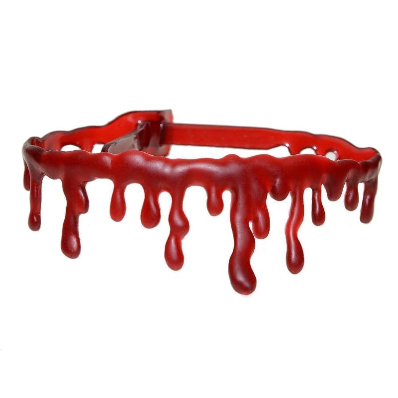 Br Costumes Halloween Bracelet Red Fake Blood Drip Bleeding Gothic Fashion Jewellery Unisex Costumes