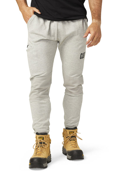Track Trackies Work Casual Gym Slim Fit Hem Joggers Grey Pants
