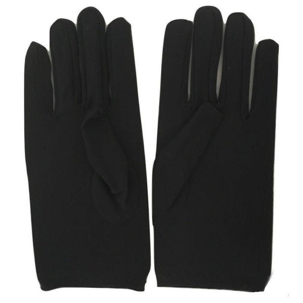 Br Costumes Ladies Short Party Wedding Bridal Fancy Dress Prom Stretchy Black Gloves