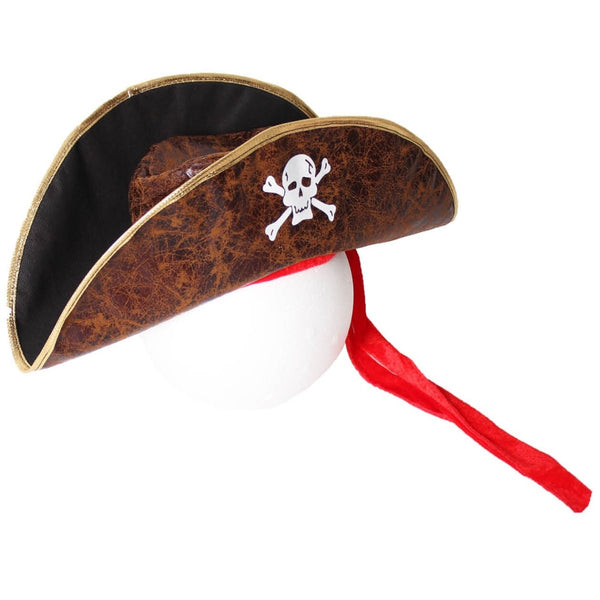 Br Costumes Deluxe Pirate Hat Party Accessory Jack Sparrow Brown Hats