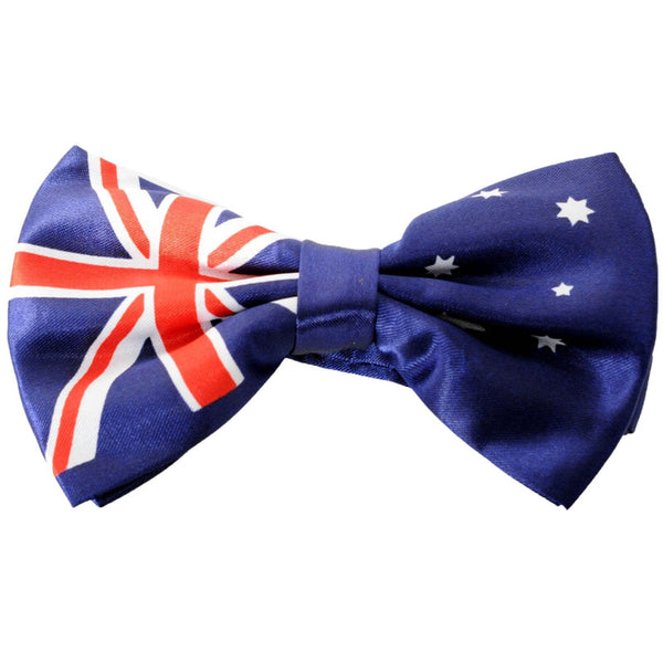Br Costumes Australian Flag Bow Tie Patriotic Accessory Day Flags
