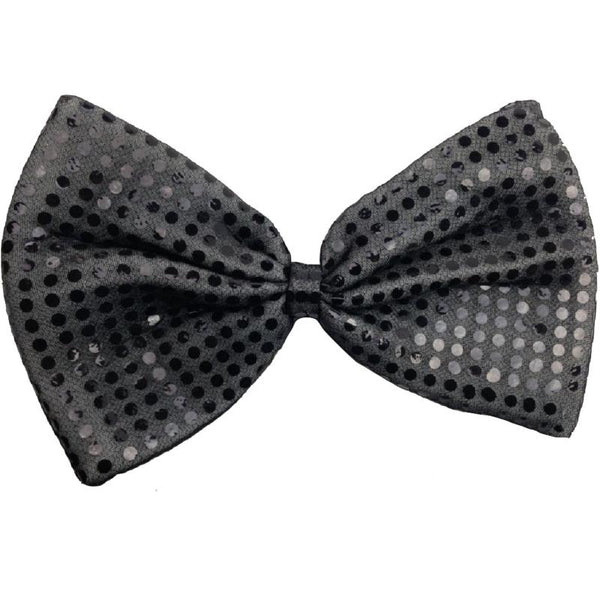Br Costumes Large Bow Tie Sequin Polka Dots Bowtie Big King Size Party Ties