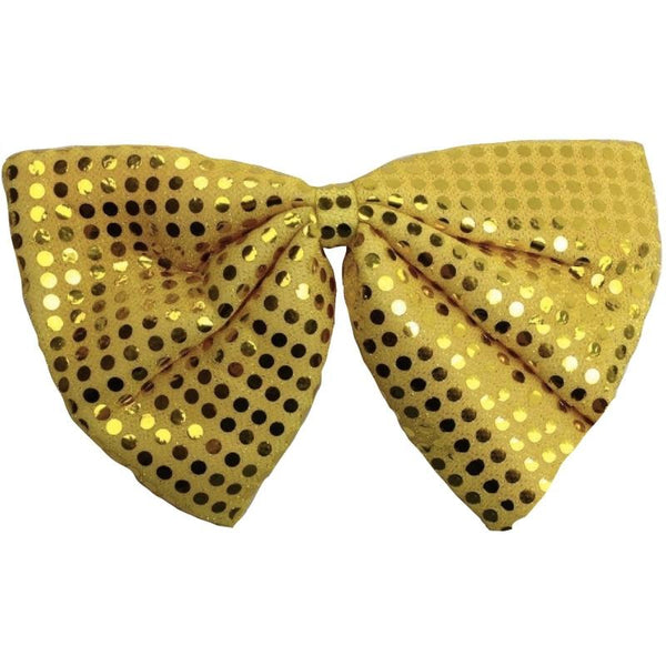 Br Costumes Large Bow Tie Sequin Polka Dots Bowtie Big King Size Party Ties