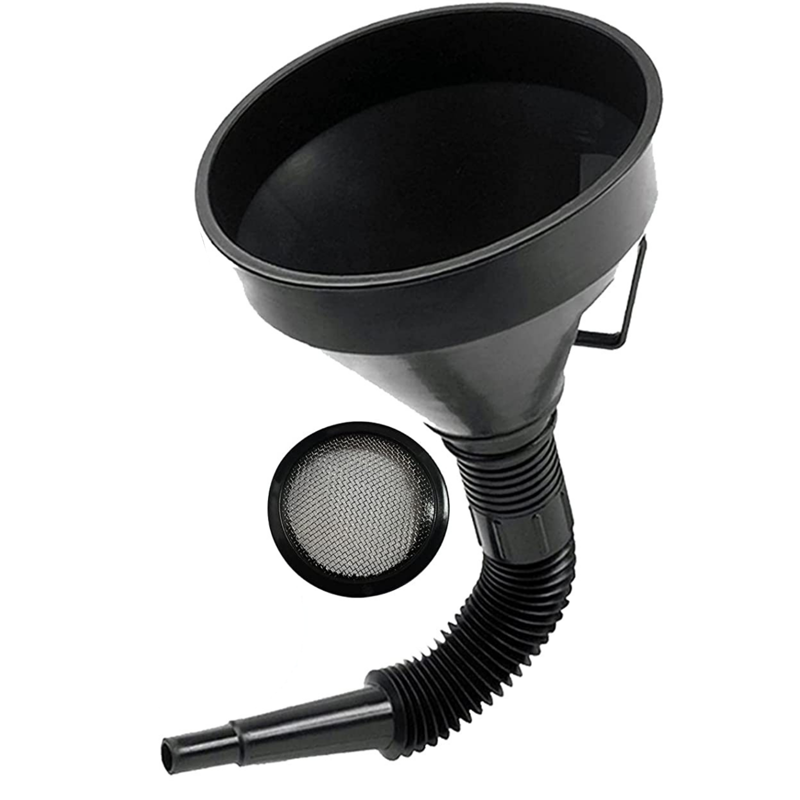 Br Auto Car Motorcycle Plastic Flexible Spout Gas Oil Water Fuel Funnel Tool Kit Fuel Funnels