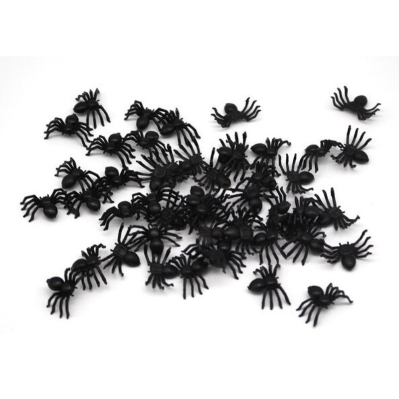 Br Costumes Mini Fake Spiders Trick Halloween Scary Arachnids Gag Toy For Kids And Babies Novelty