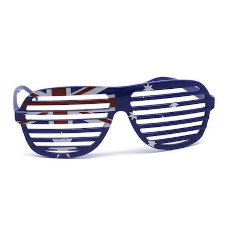 Br Costumes Australia Sun Glasses Blinds Party Day Aussie Flag Sunnies Sunglasses Eyeglass Frames