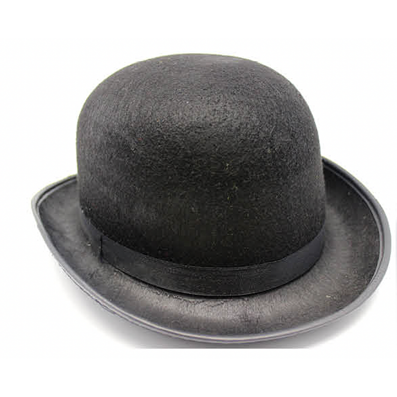 Bowler Hat Party Costume Derby Fancy Dress Dance Halloween Vintage Cap Black Hats