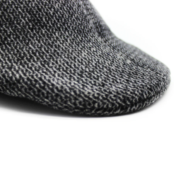Br Apparel Mens Herringbone Driving Cabbie Hat Gatsby 20S Ivy Cap Flat Newsboy Grey Hats