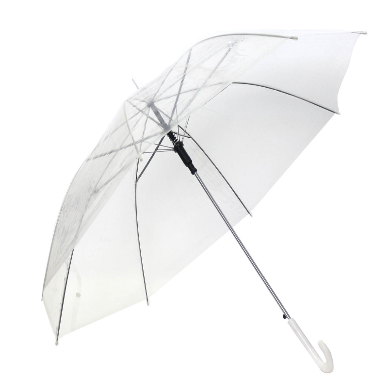 Br Outdoor Clear Transparent Umbrella Wedding Rain Parasol Manual Bird Cage Patio Umbrellas