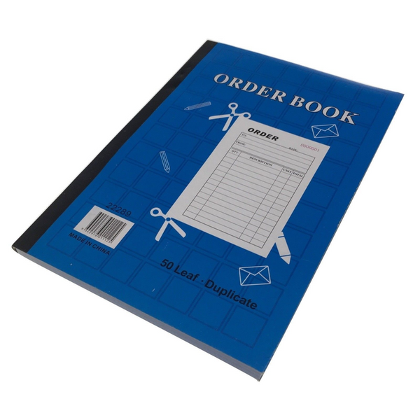 Br Costumes Order Book 50 Page Duplicate Restaurant Docket Carbonless Take Away Notebooks