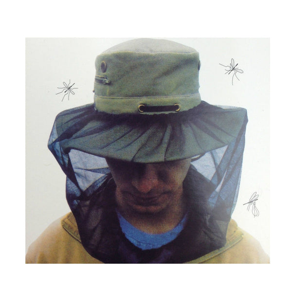 Br Outdoor Mosquito Hat Net Head Protector Bee Bug Mesh Insect Mozzie Fishing Fly Black Hats & Headwear