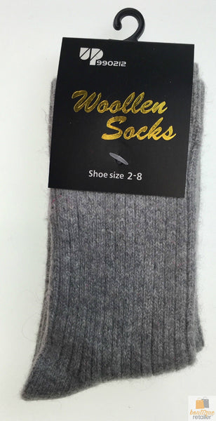 Br Apparel 2 Pairs Wool Blend Ladies Womens Thick Soft Work Thermal Warm Winter Assorted Colour Size 2 8 Socks