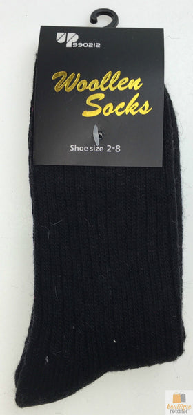 Br Apparel 2 Pairs Wool Blend Ladies Womens Thick Soft Work Thermal Warm Winter Assorted Colour Size 2 8 Socks