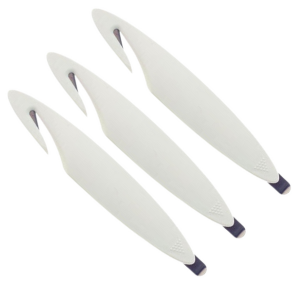Bio 3X Staple Remover Letter Box Opener Cutter Nail Puller Office White Staplers