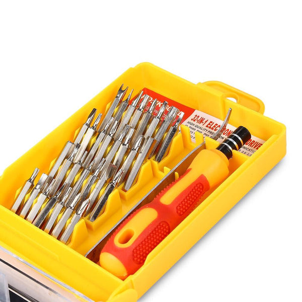 Br Tools 32 In 1 Precision Screwdriver Set Magnetic Multi Functional Kit For Repair Portable Screwdrivers