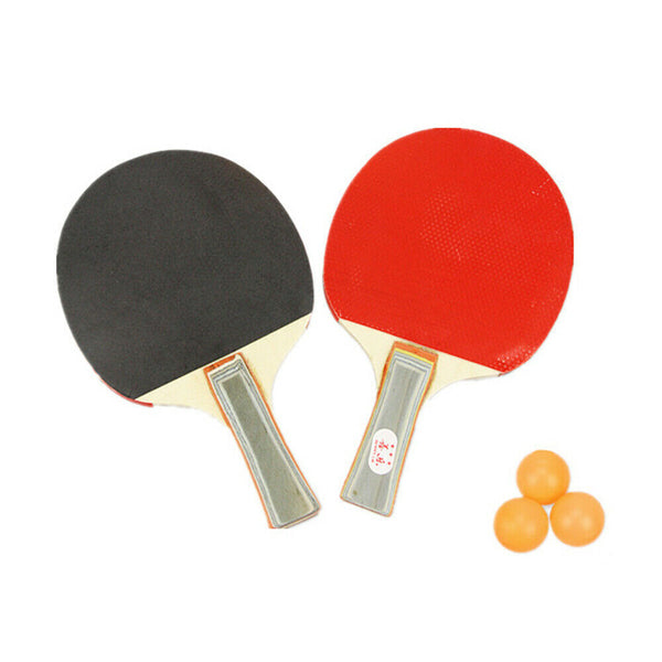 2 Players Table Tennis Set Rackets Bats With 3 Ping Pong Balls Home Sports Table Tennis Sets