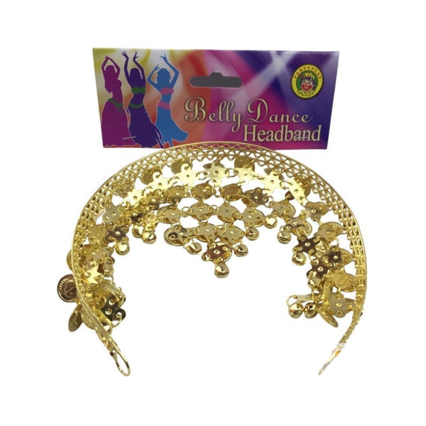 Br Apparel Belly Dance Headband Tribal Bollywood Gypsy Costume Accessory Indian Boho For Performance Headbands
