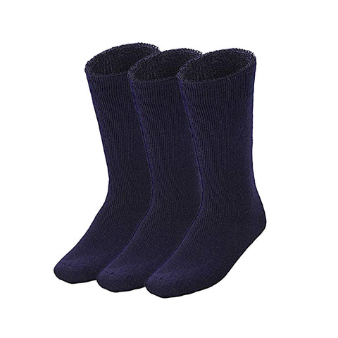 Br Apparel Bamboo Work Mens Heavy Duty Cushioned Breathable Size 11 14 Navy Socks