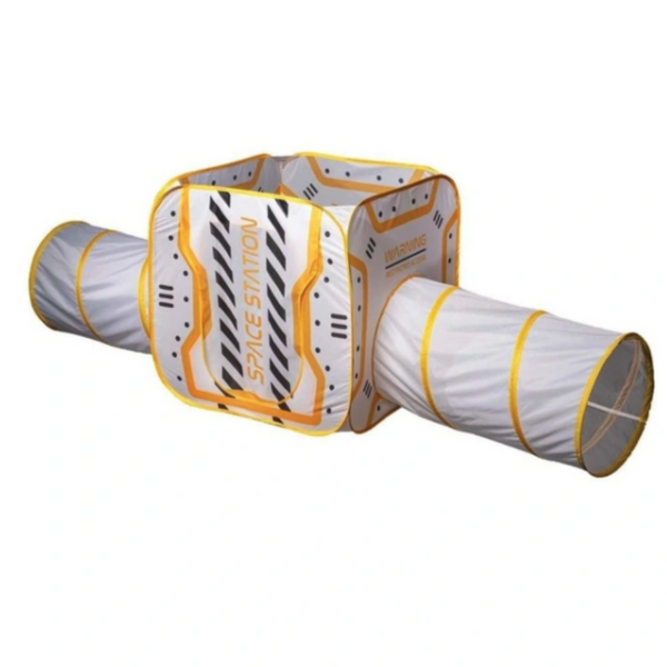Fao Play Space Station 2 In 1 Indoor / Outdoor Tunnel & Tent Playpen Play Tents