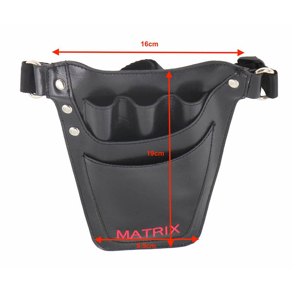 Matrix Leather Tool Belt Barber Hairdressing Pouch Scissor Waist Bag Tool Bags Belts & Pouches