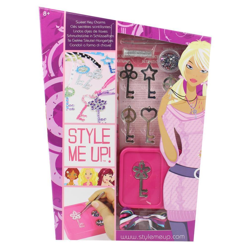 Style Me Up! Sweet Key Charms Set Toy Charms & Pendants