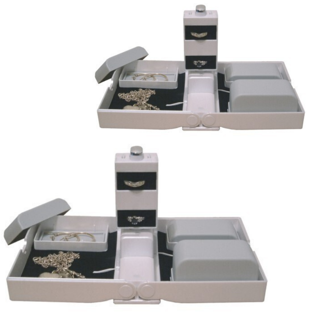 2X Earring Necklace Jewellery Case Organizer Display Jewelery Holder Storage Rack Storage & Display