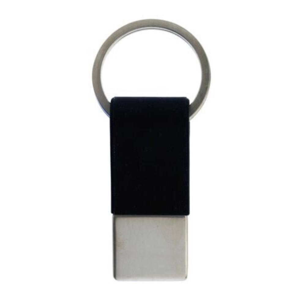 Coda Key Tag Ring School Bag Badge Black Keyrings