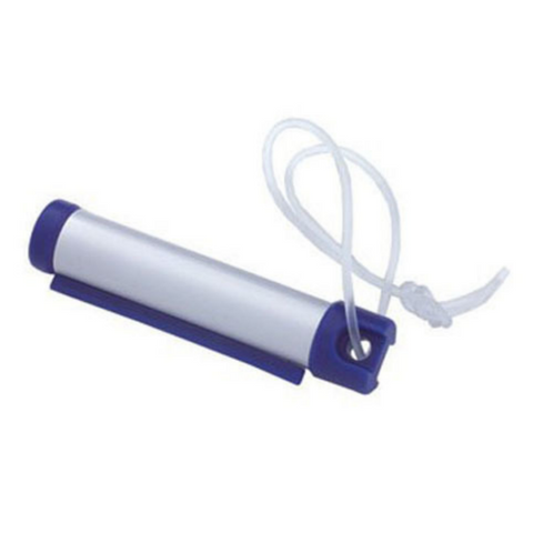 Br Travel 6X Funky Luggage Cylinder Tag Rollout Label For Address Details Silver/Blue Luggage Tags