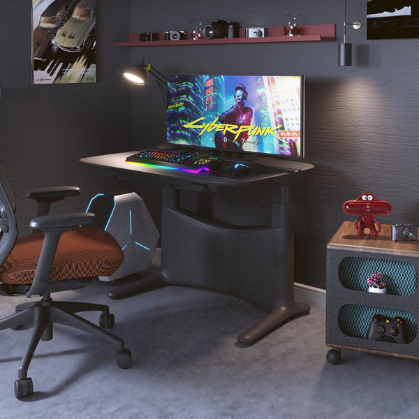 Standing Desks Ufou 1.2M Upon Standing Desk Height Adjustable Motorised Electric Sit Table Riser