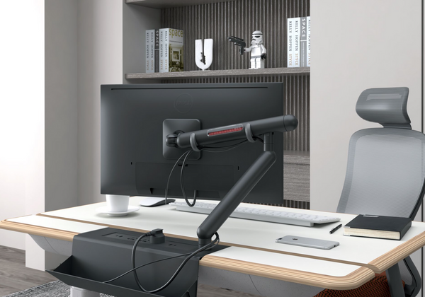 Ufou Kyber Monitor Arm Single Mount Bracket Heavy Duty Star Wars Black Monitor Mounts & Stands