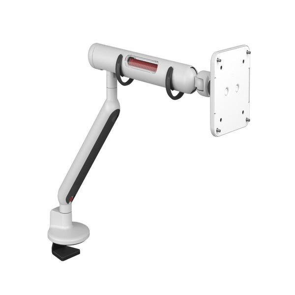Kyber Monitor Arm Single Mount Heavy Duty White Star Wars Inspired Monitor Mounts & Stands