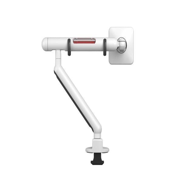 Kyber Monitor Arm Single Mount Heavy Duty White Star Wars Inspired Monitor Mounts & Stands