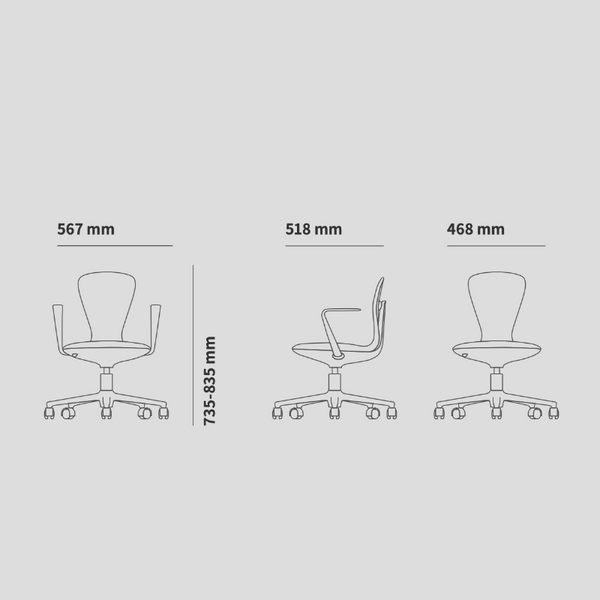 Ufou Joyin Tail Designer Ergonomic Chair Flamingo Office Chairs