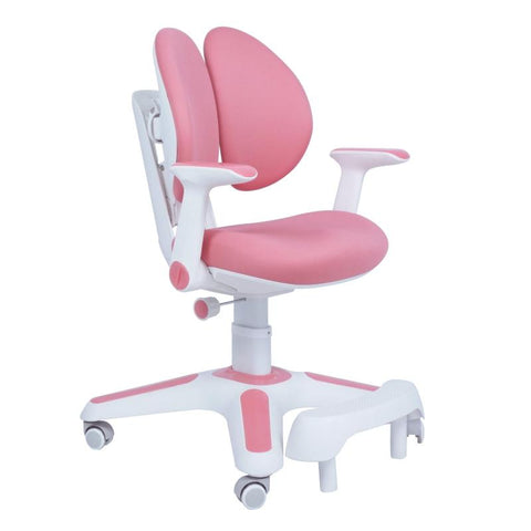 Br Home Ergonomic Children Kids Study Desk And Chair Set Height Pink Home Office Desks
