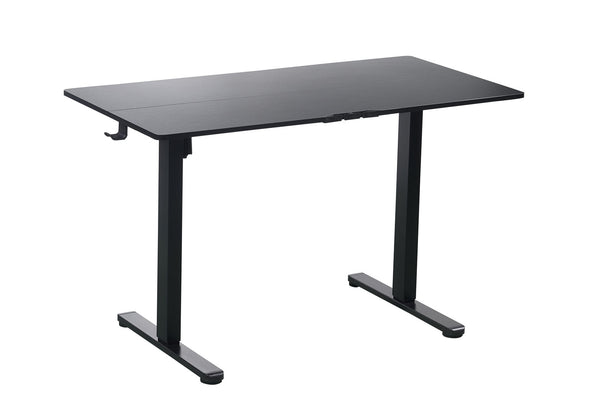 120 X 70Cm Electric Standing Desk Height Adjustable Motorised Sit In Black Standing Desks